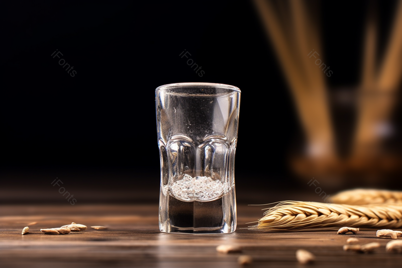 一个透明的杯子里面放着一些水晶,高清,摄影图,摄影图片,图片大全,摄影图免费下载